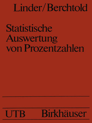 cover image of Statistische Auswertung von Prozentzahlen